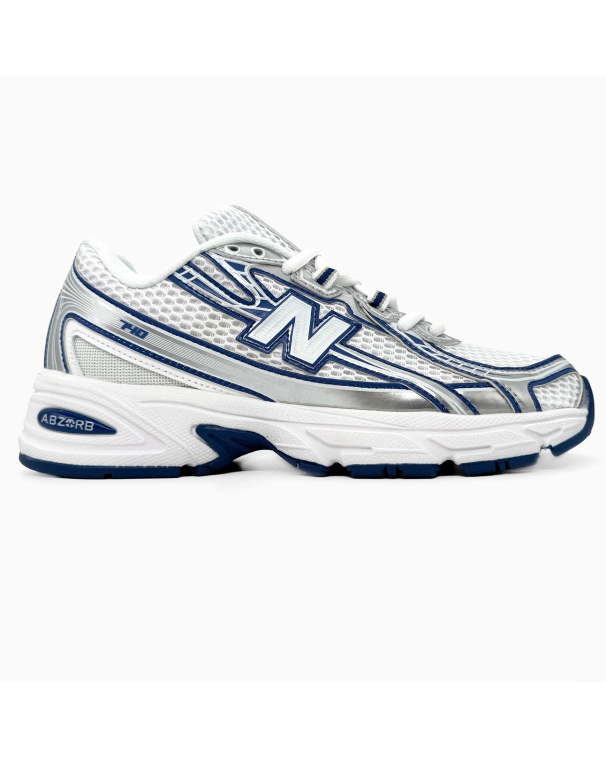 New Balance 740 White/Blue/Silver