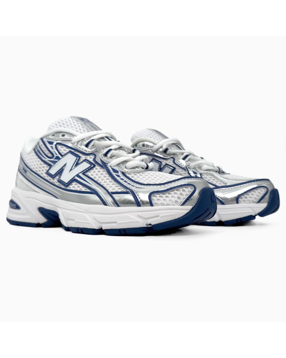 New Balance 740 White/Blue/Silver