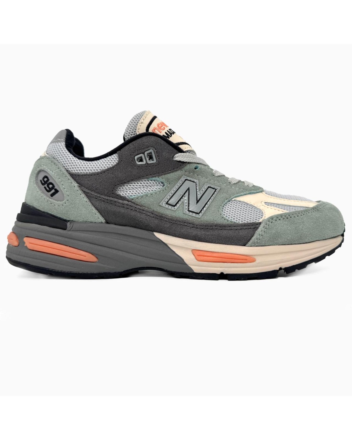 New Balance 991 Mint/Grey/Beige