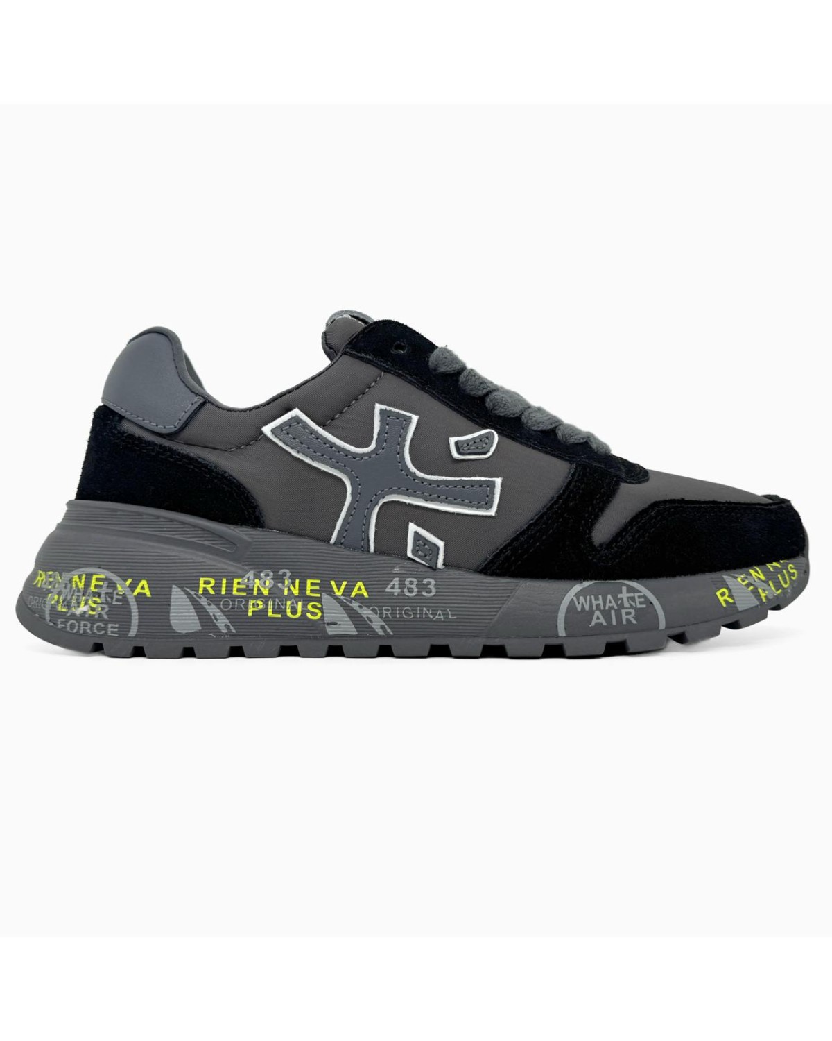 Premiata Mick Black/Grey