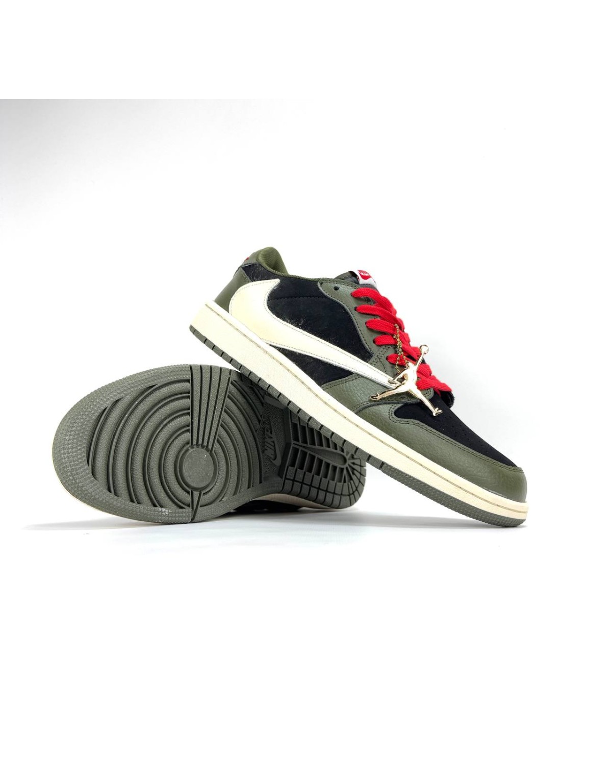 Nike Air Jordan 1 Low Black Khaki