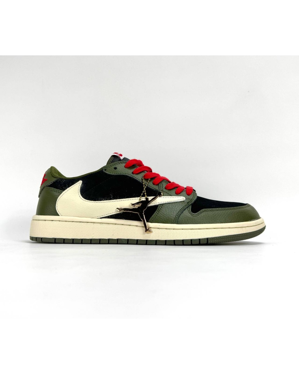 Nike Air Jordan 1 Low Black Khaki