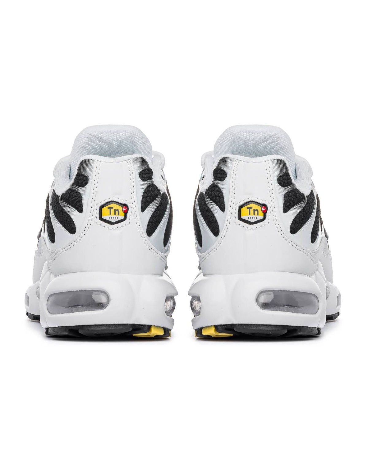 Nike Air Max Plus White Black Metallic Pewter