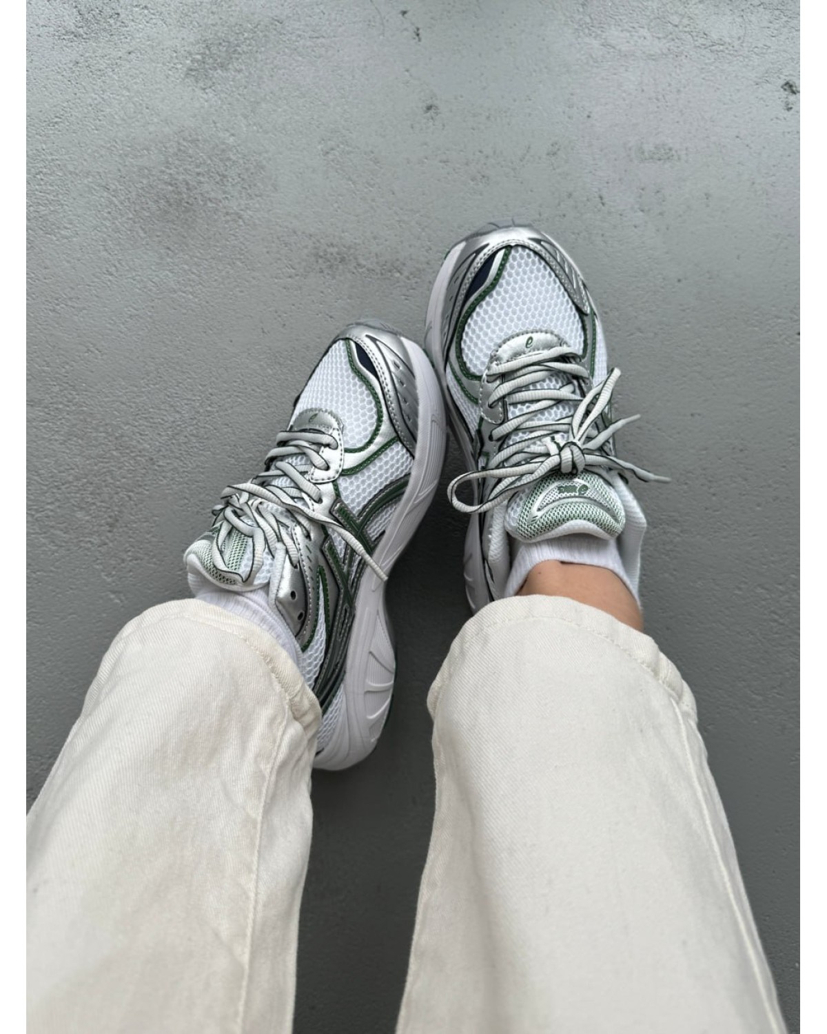 Asics GT-2160 White/Silver/Green