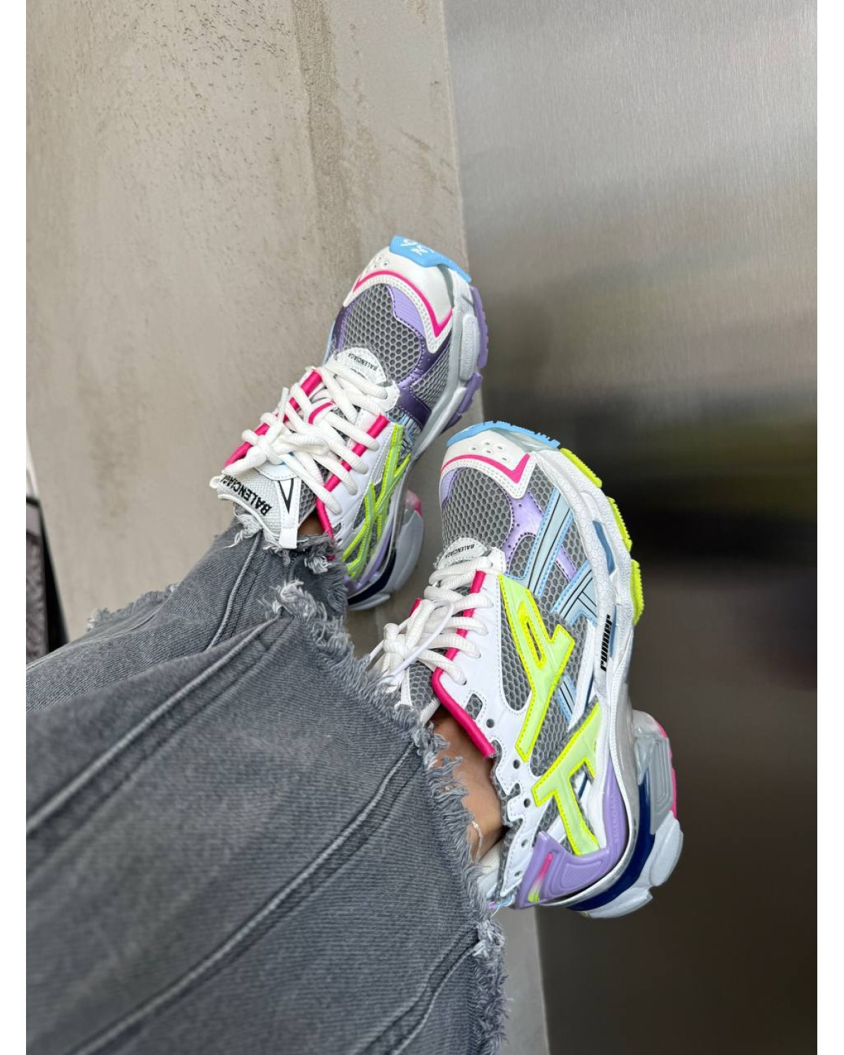 Balenciaga Runner Trainer Neon Colors