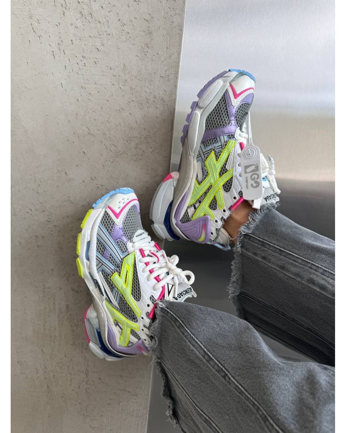 Balenciaga Runner Trainer Neon Colors