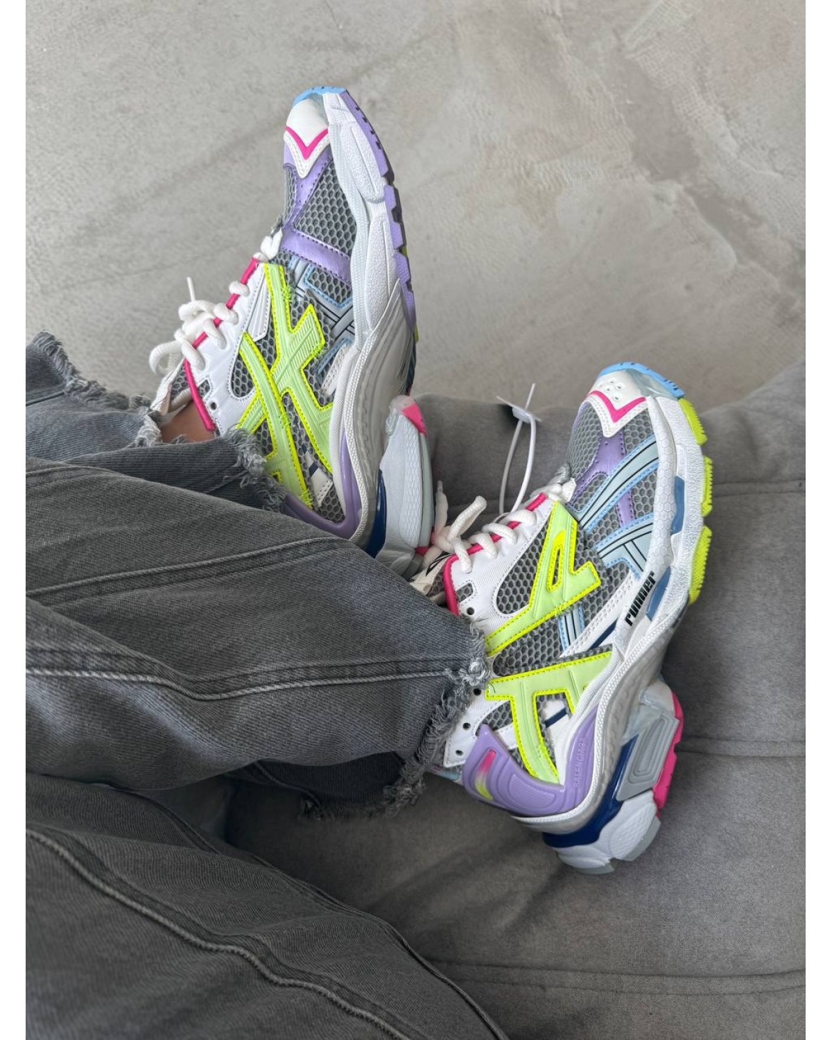 Balenciaga Runner Trainer Neon Colors