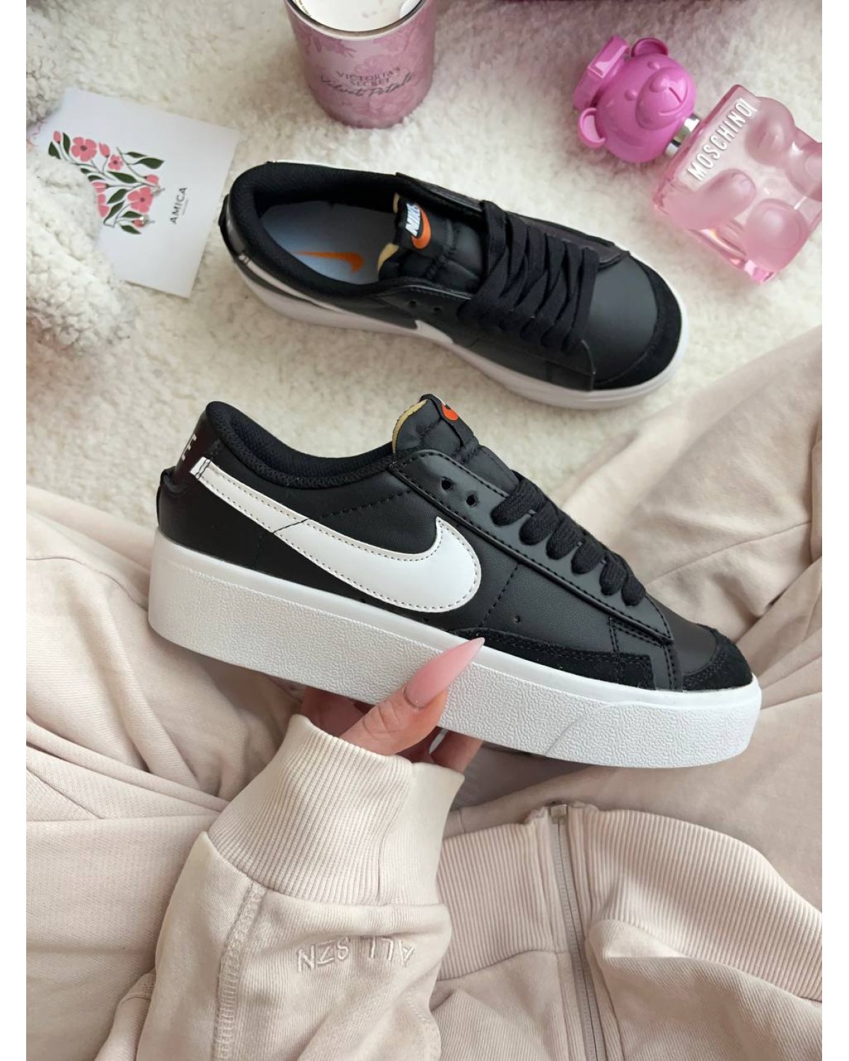 Nike Blazer Black Platform