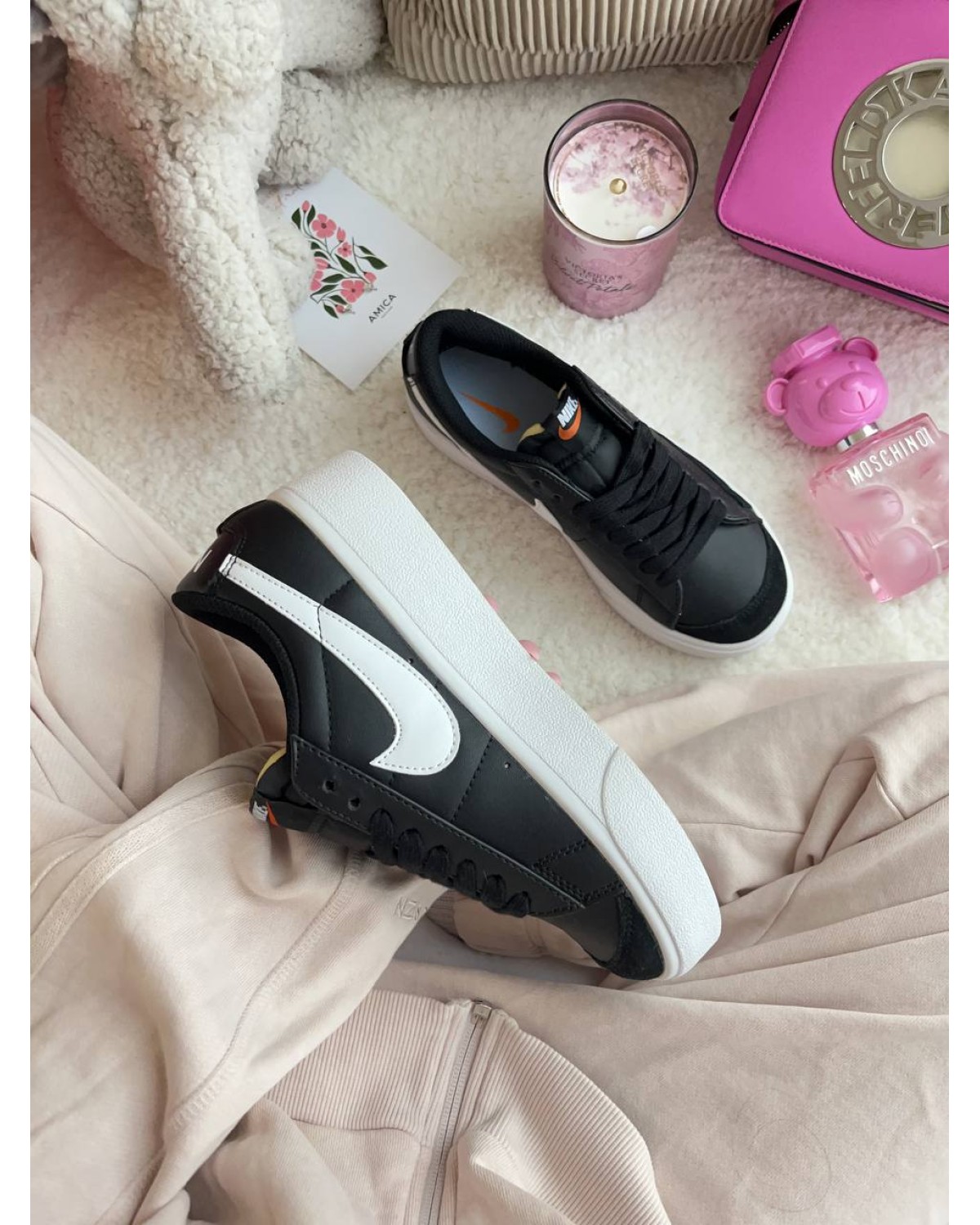 Nike Blazer Black Platform