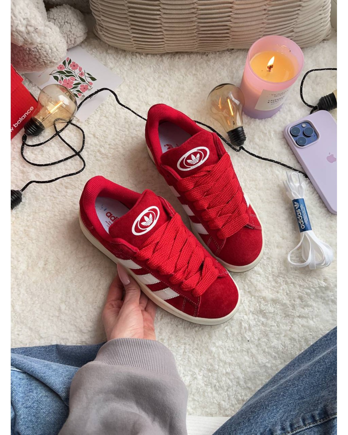 Adidas Campus Red