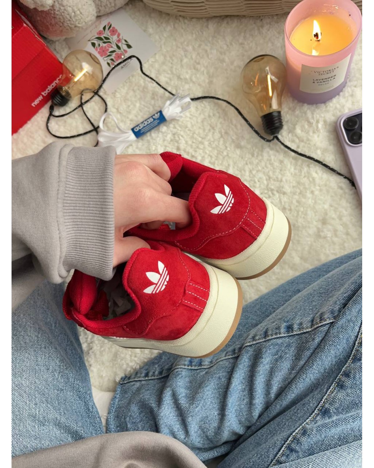 Adidas Campus Red