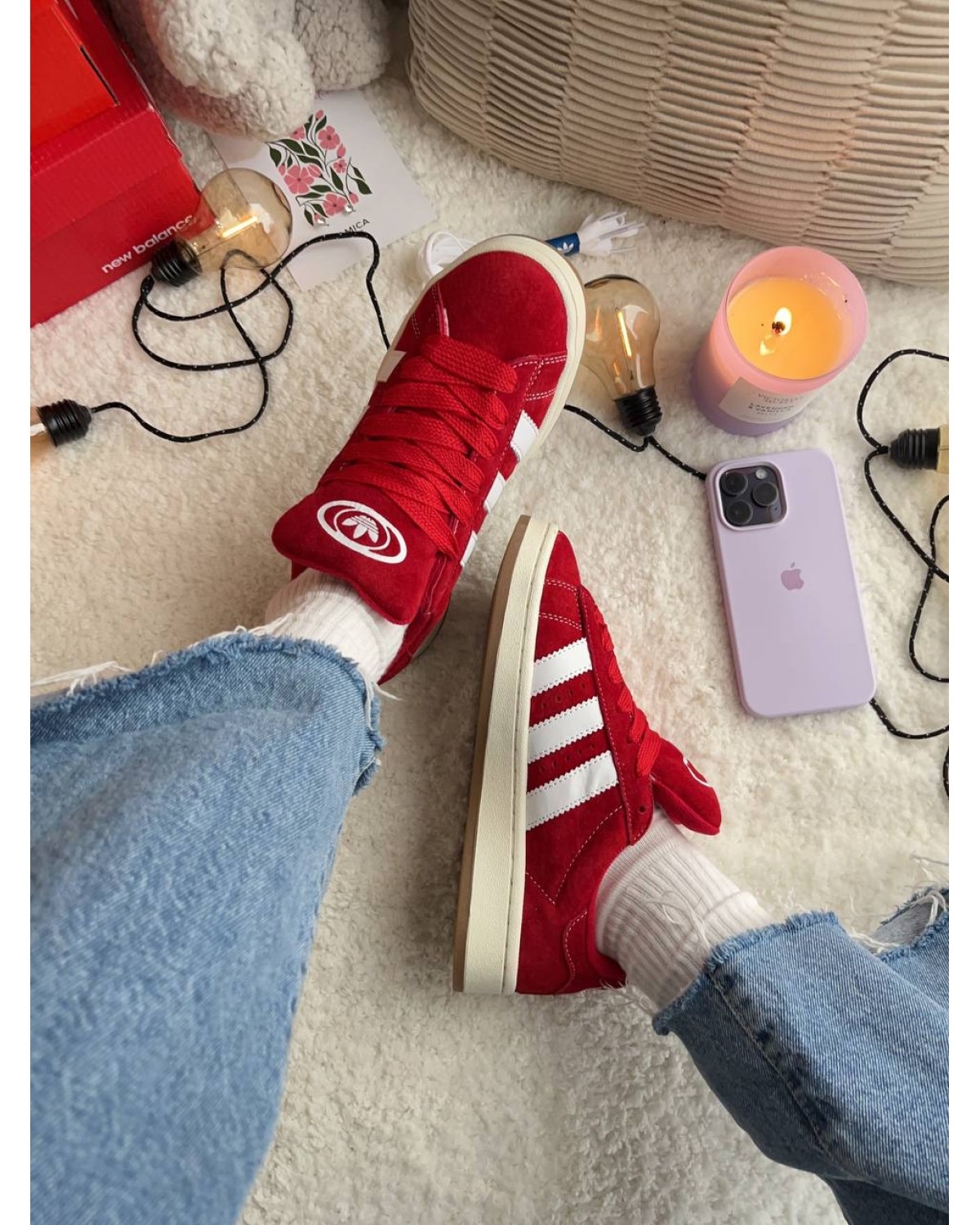 Adidas Campus Red