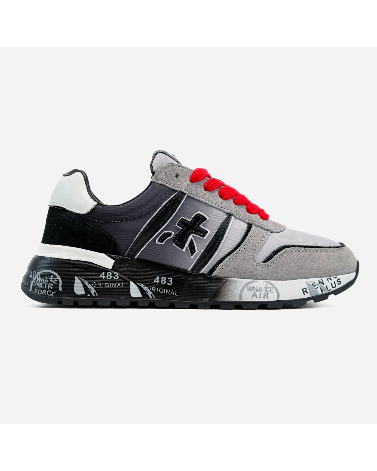 Premiata Mick Black Grey