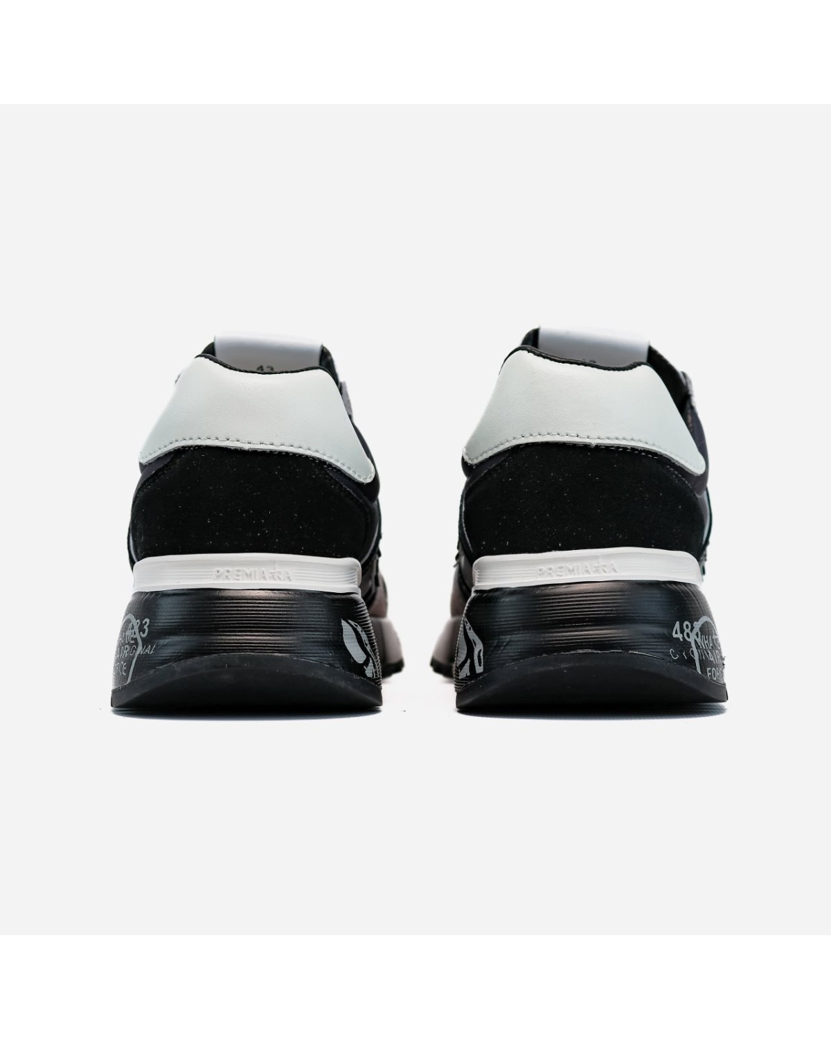 Premiata Mick Black Grey