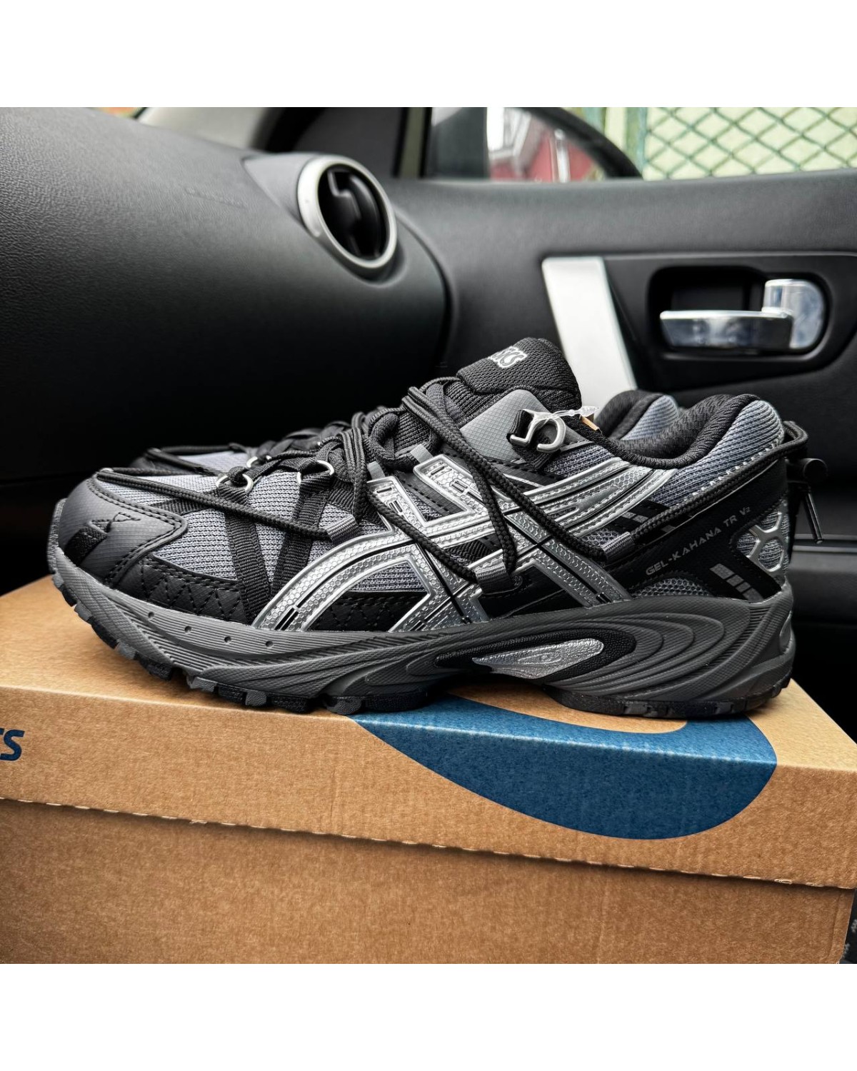 Asics Gel-Kahana Tr v2 Grey Black
