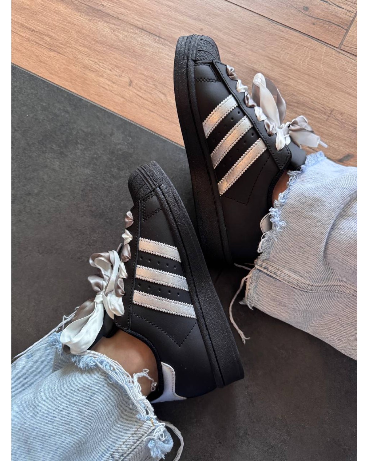 Adidas Superstar Black/Silver