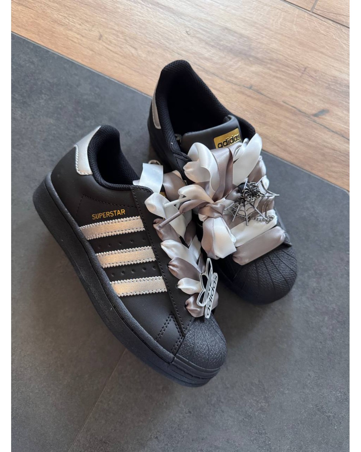 Adidas Superstar Black/Silver