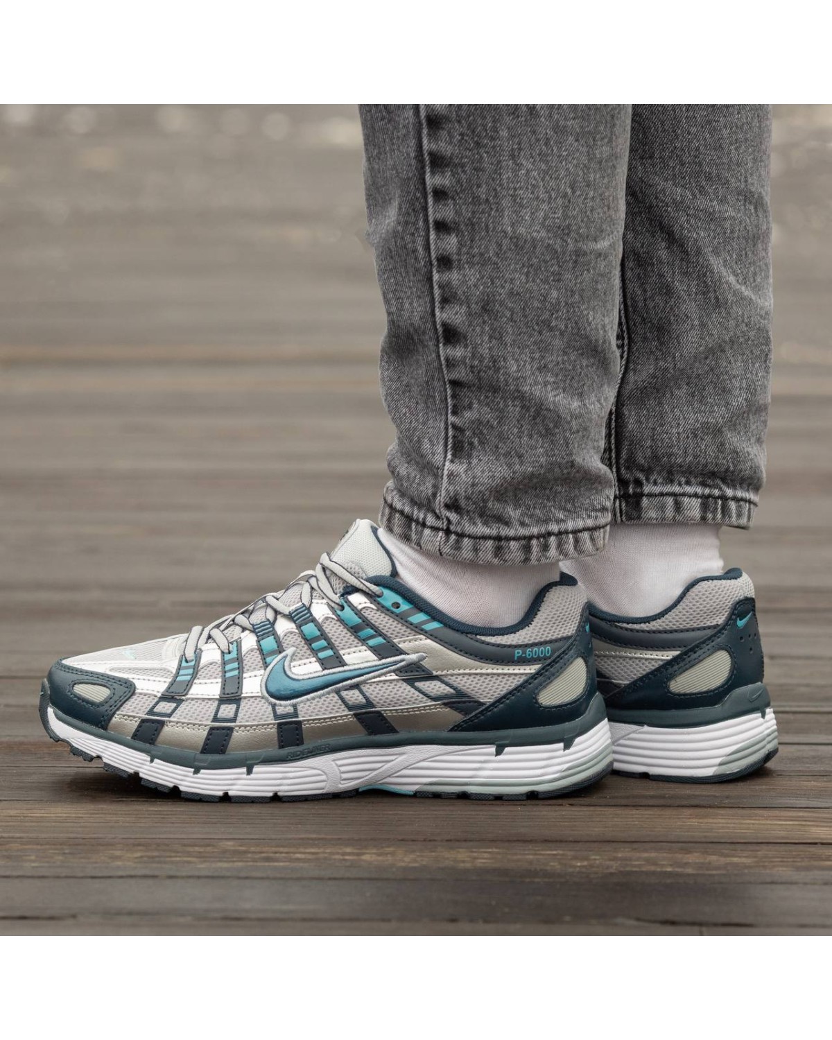 Nike P-6000 Grey Blue