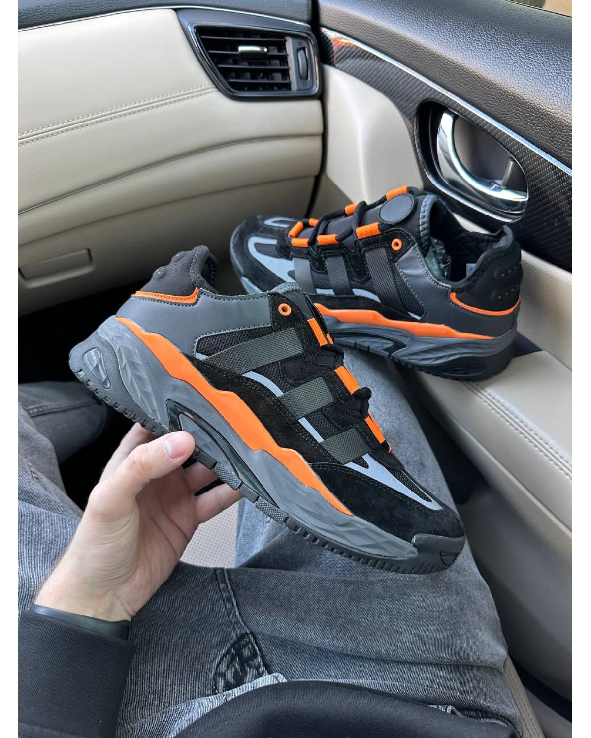 Adidas Niteball Black Orange