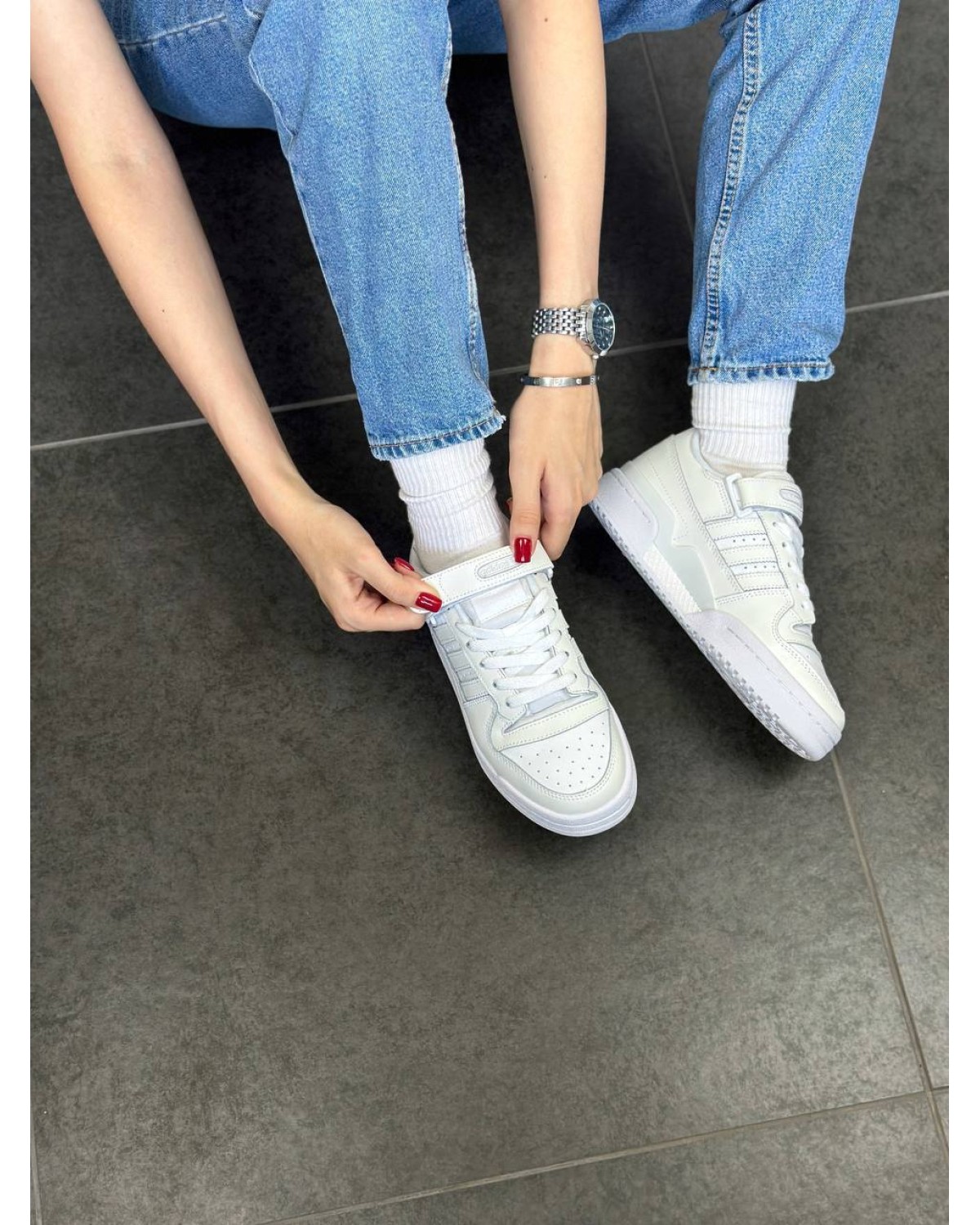 Adidas Forum Low Triple White