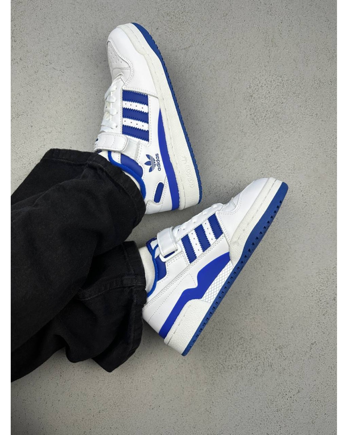 Adidas Forum Low White Royal Blue