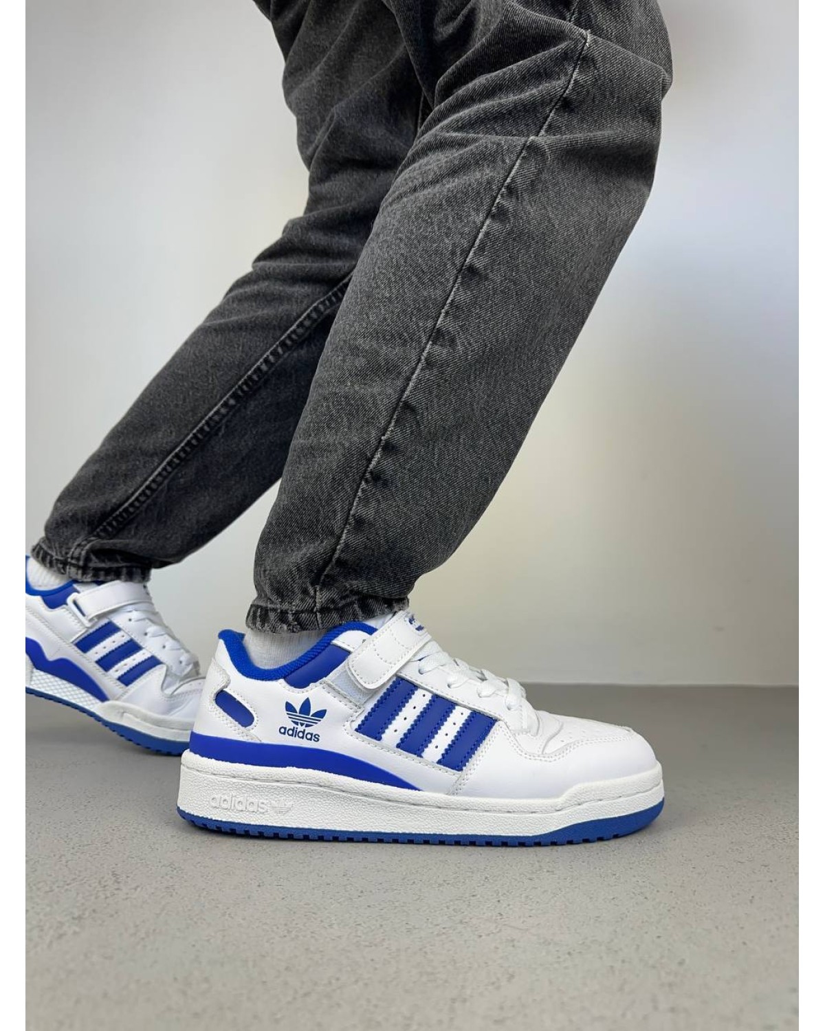 Adidas Forum Low White Royal Blue