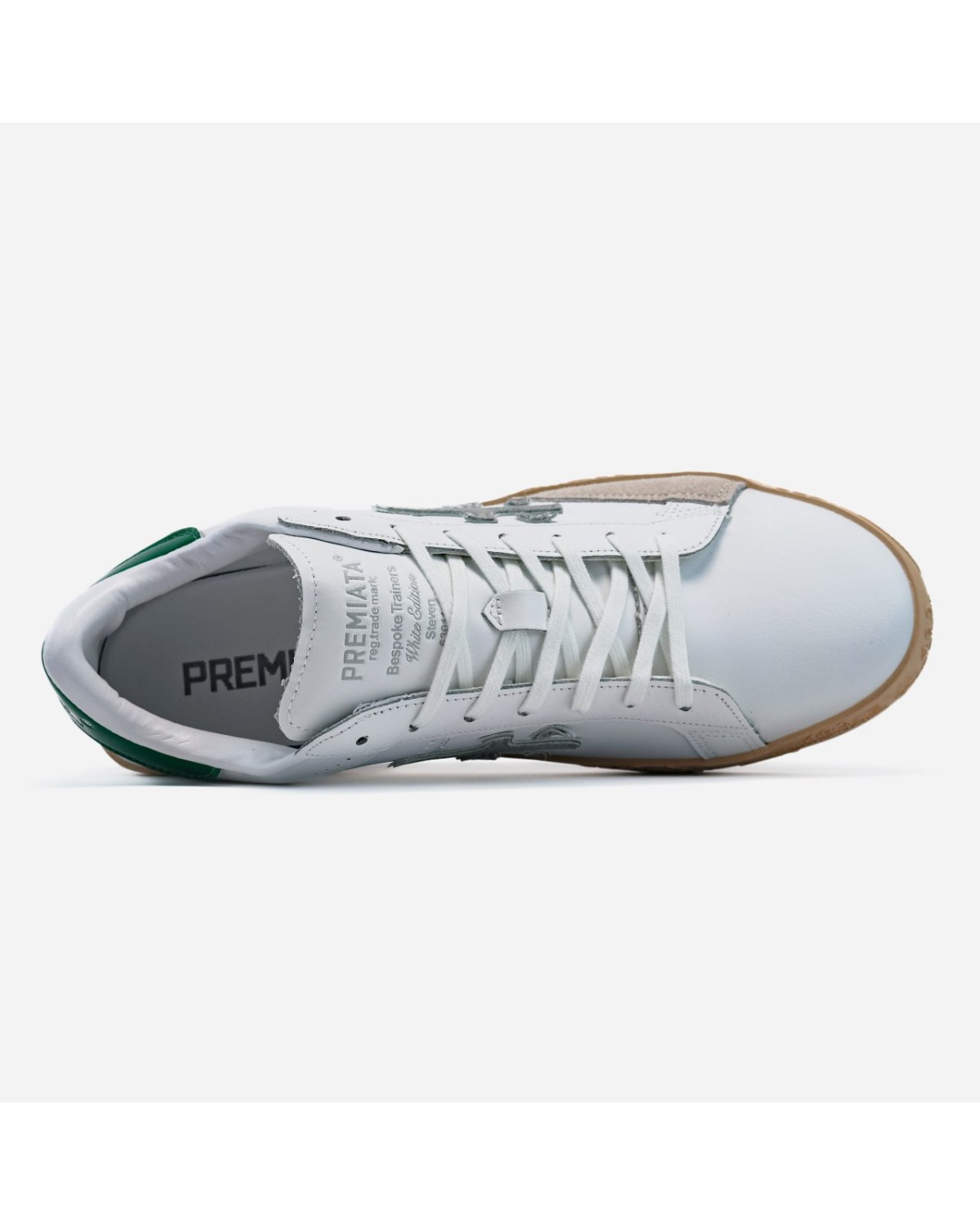 Premiata Steven White Beige