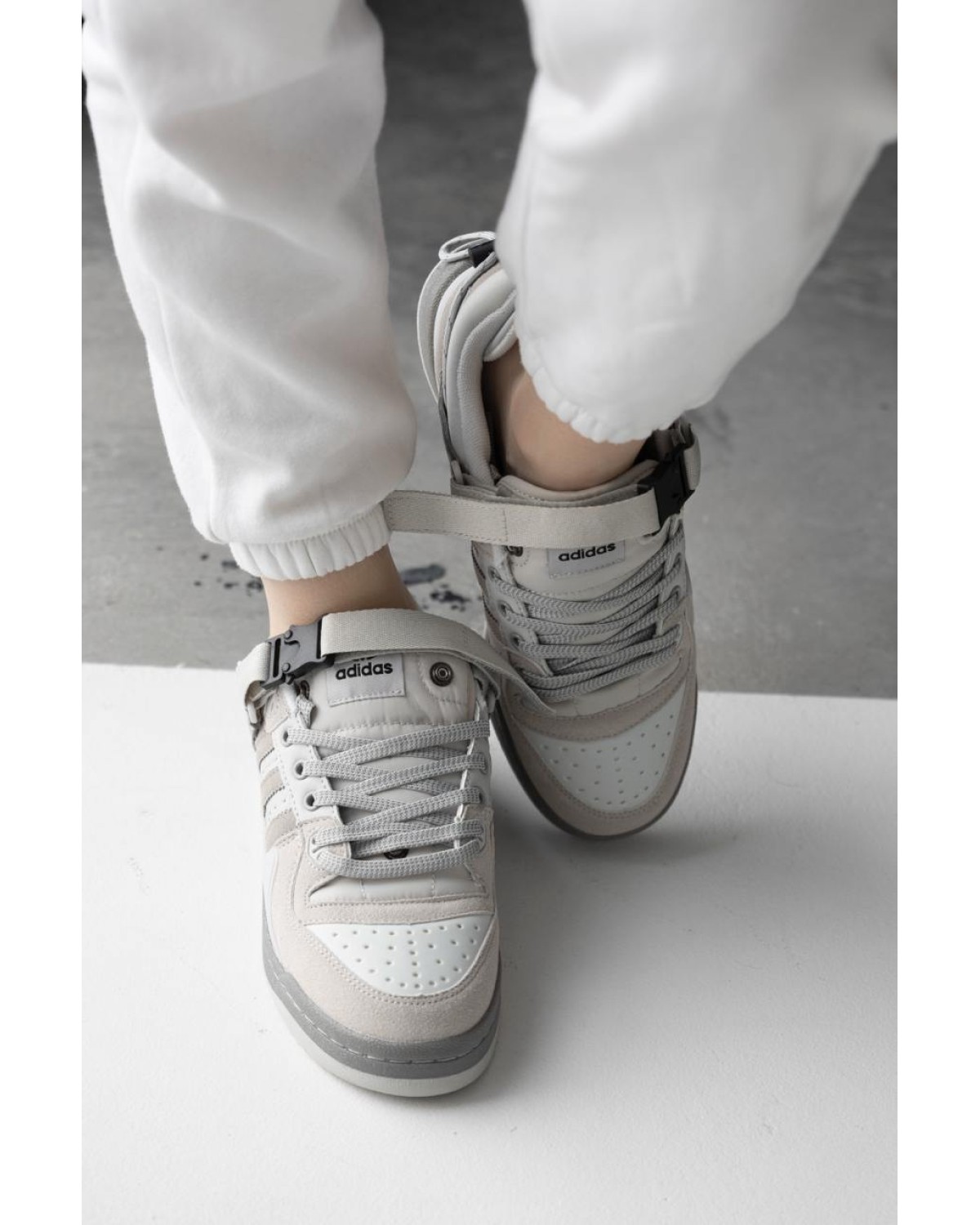 Adidas Forum x Bad Bunny Gray