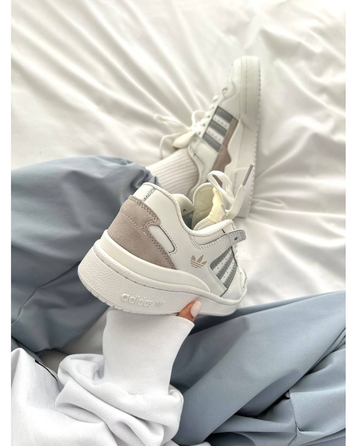 Adidas Forum White / Silver