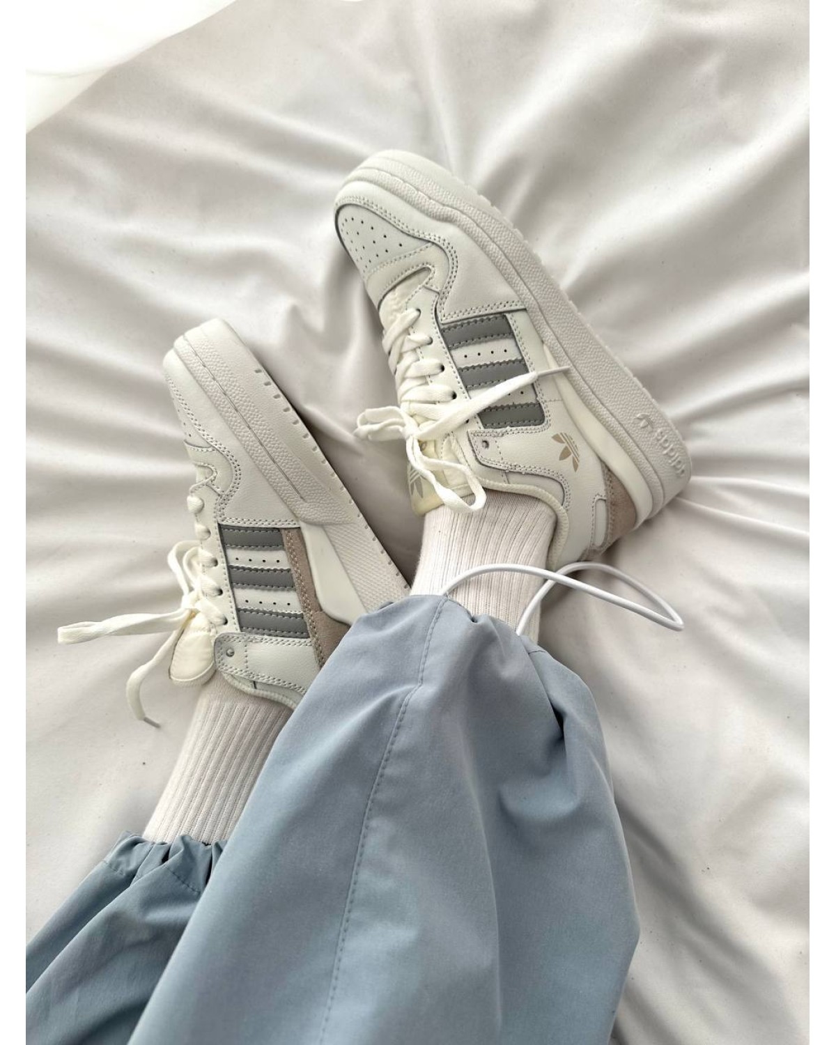 Adidas Forum White / Silver
