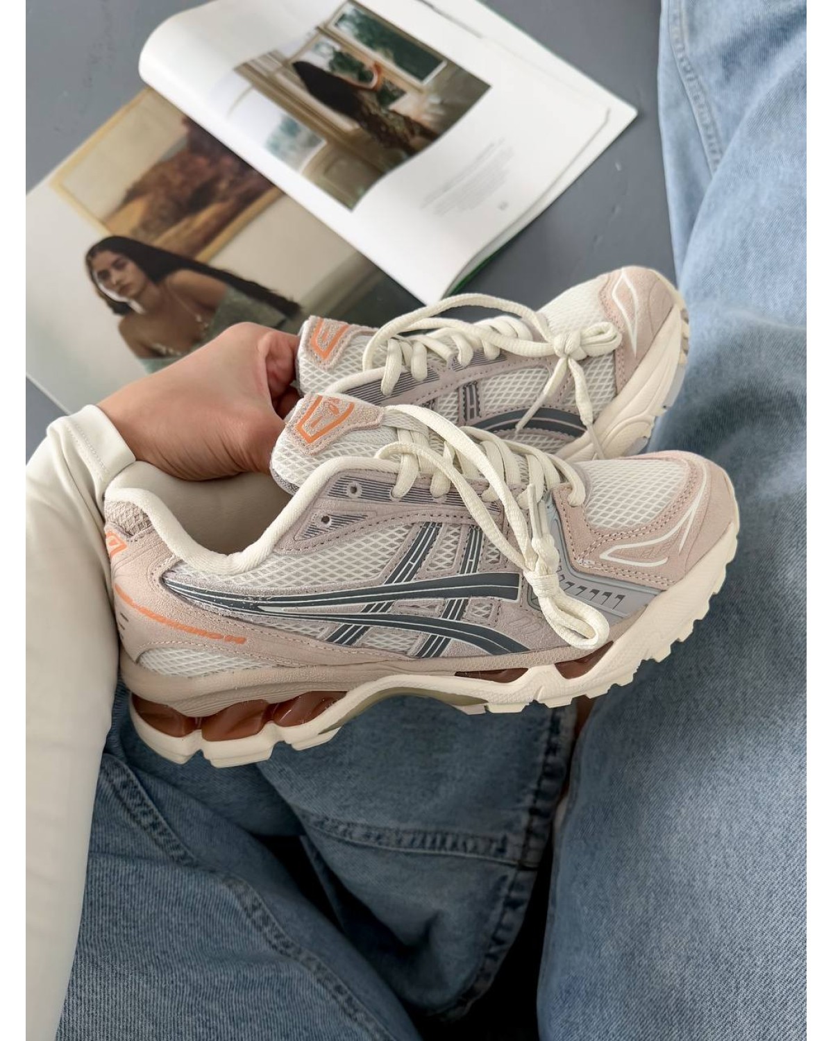 Asics  Gel-Kayano 14 Peach Cream