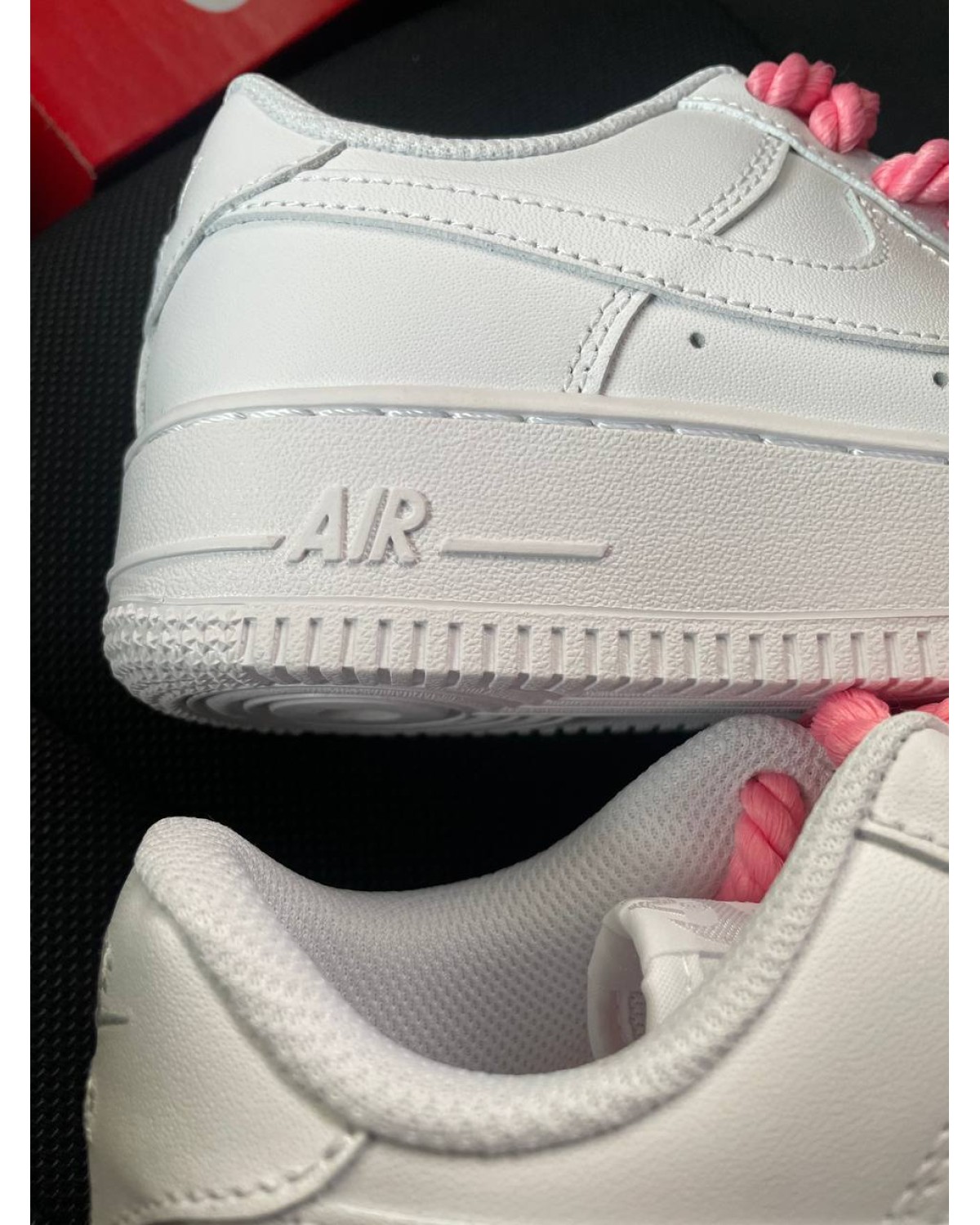 Nike Air Force 1 Rope Laces Pink