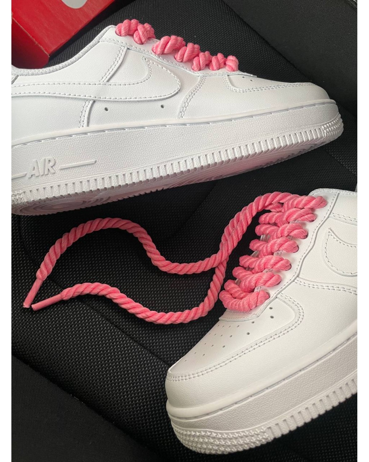 Nike Air Force 1 Rope Laces Pink