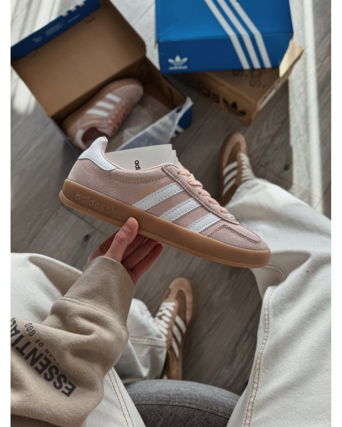 Adidas Wmns Gazelle Indoor Peach