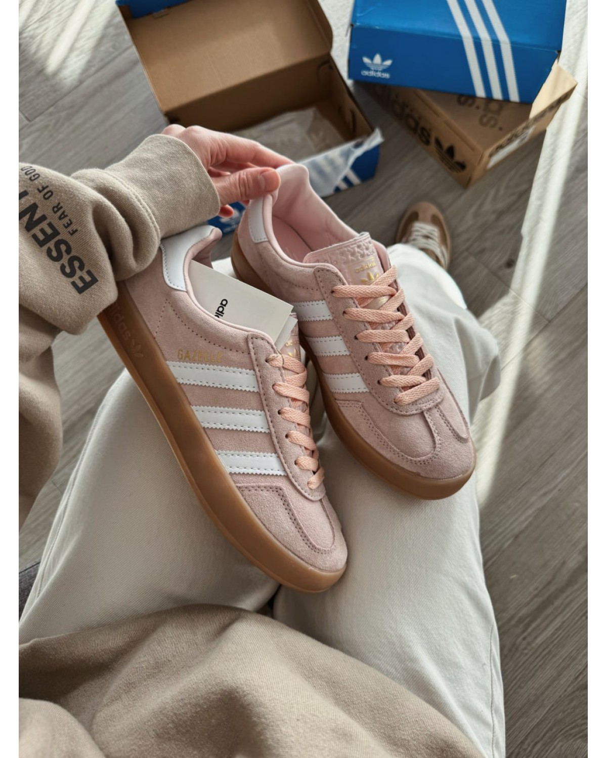 Adidas Wmns Gazelle Indoor Peach