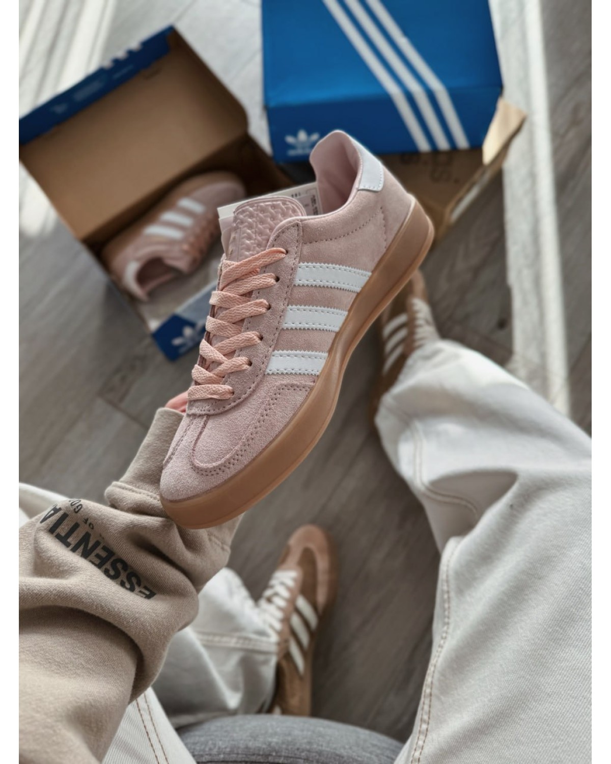 Adidas Wmns Gazelle Indoor Peach