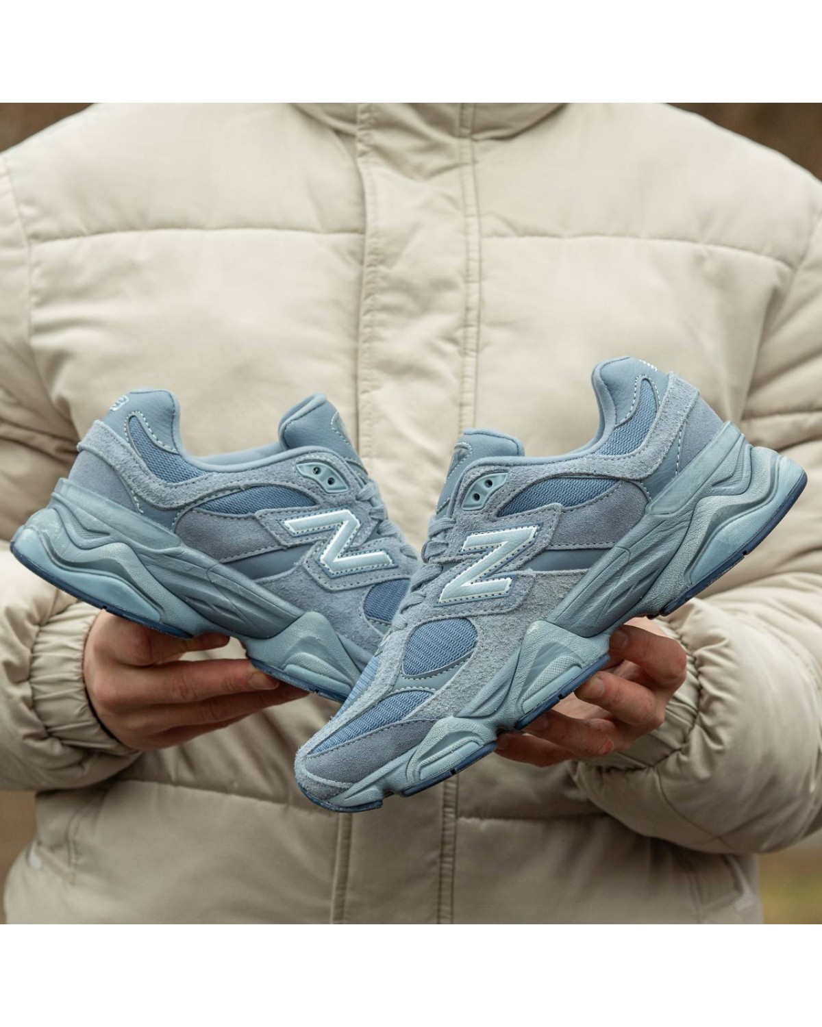 New Balance Blue Suede