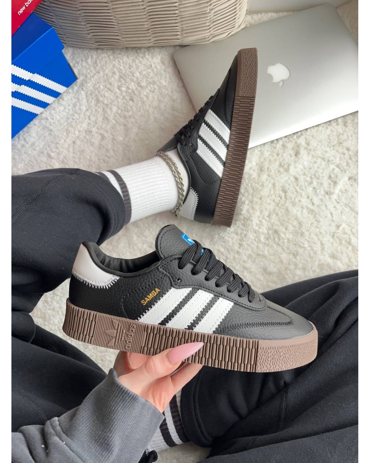 Adidas Samba Gum Black