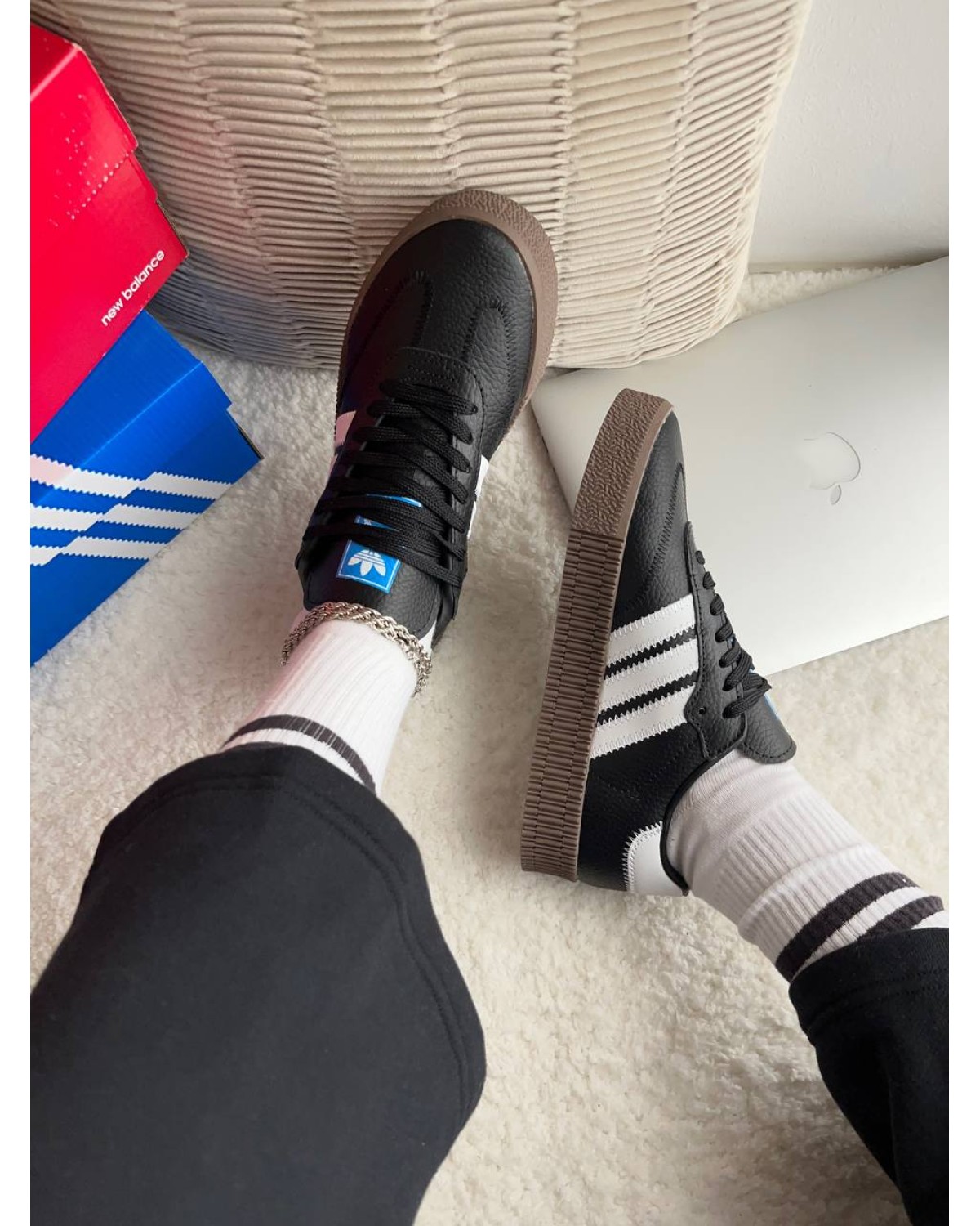 Adidas Samba Gum Black