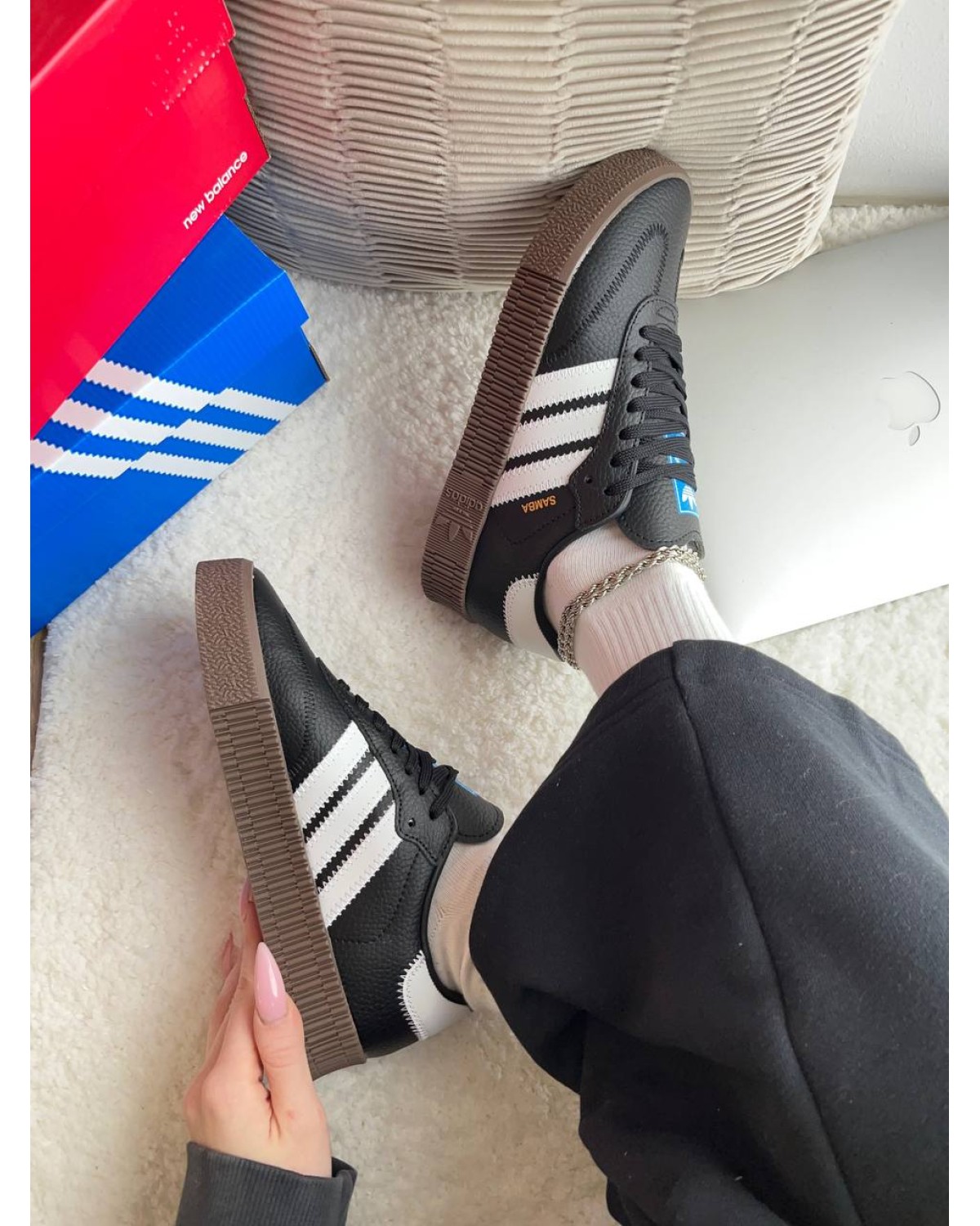 Adidas Samba Gum Black