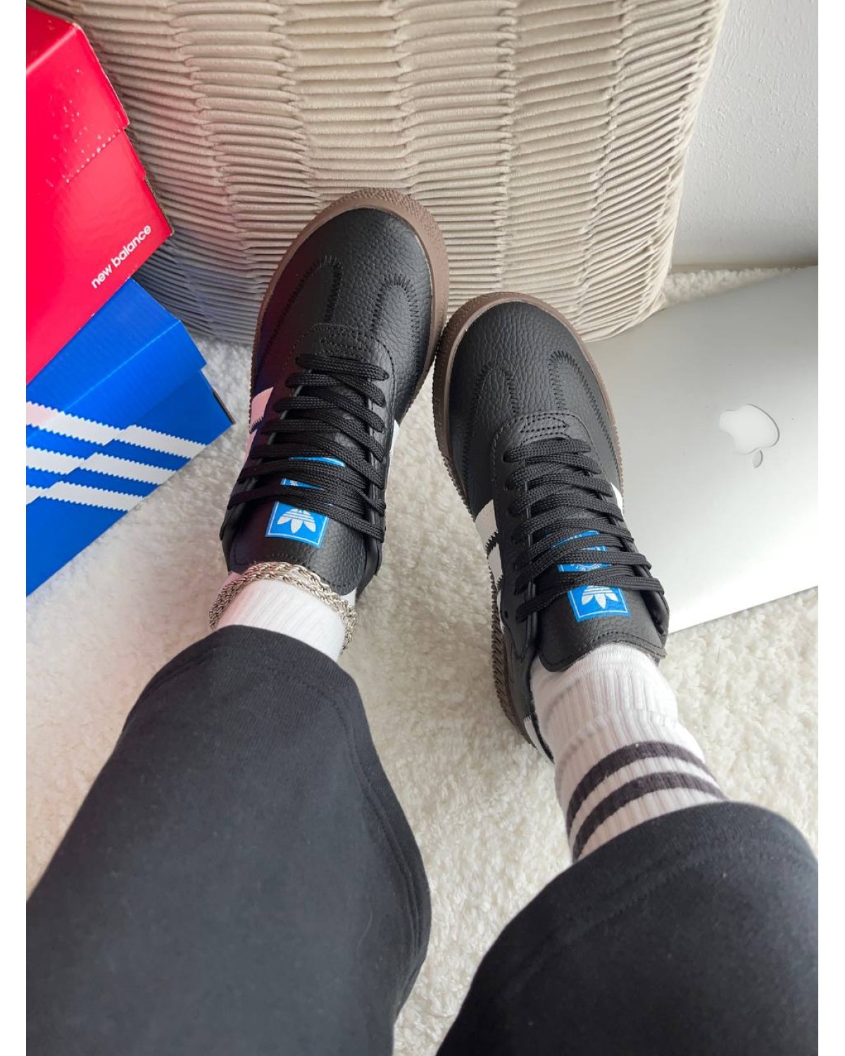 Adidas Samba Gum Black