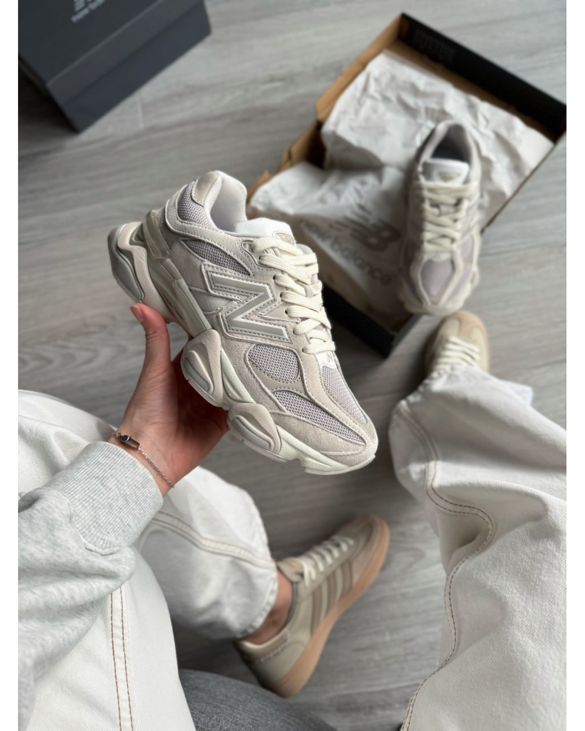 New Balance 9060 Grey Moonbeam