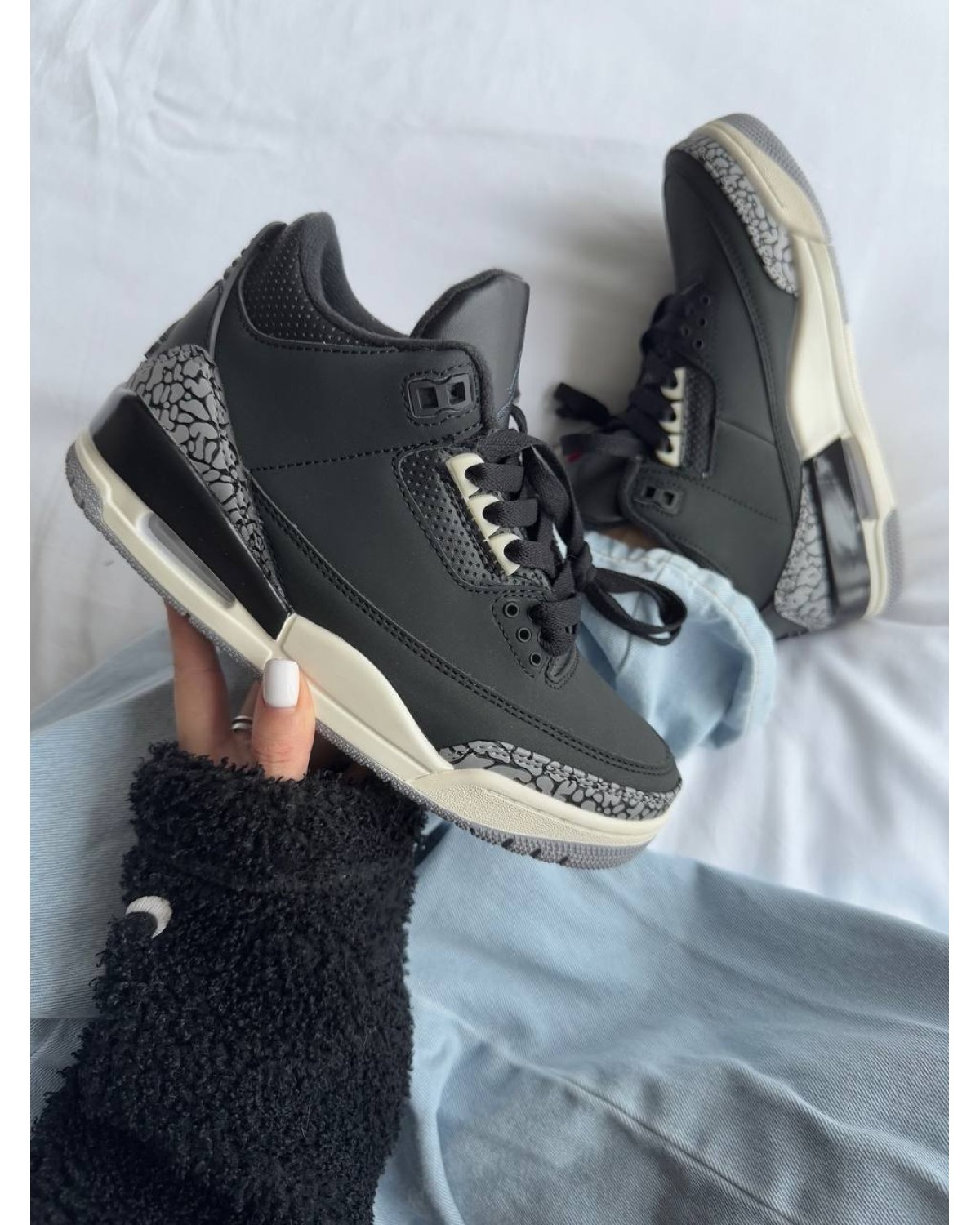 Nike Air Jordan Retro 3 Off Noir Black