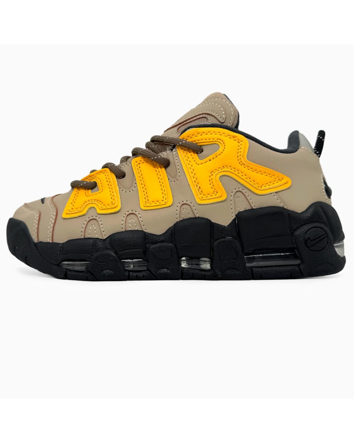 Nike Air More Uptempo 96 Brown/Black/Yellow