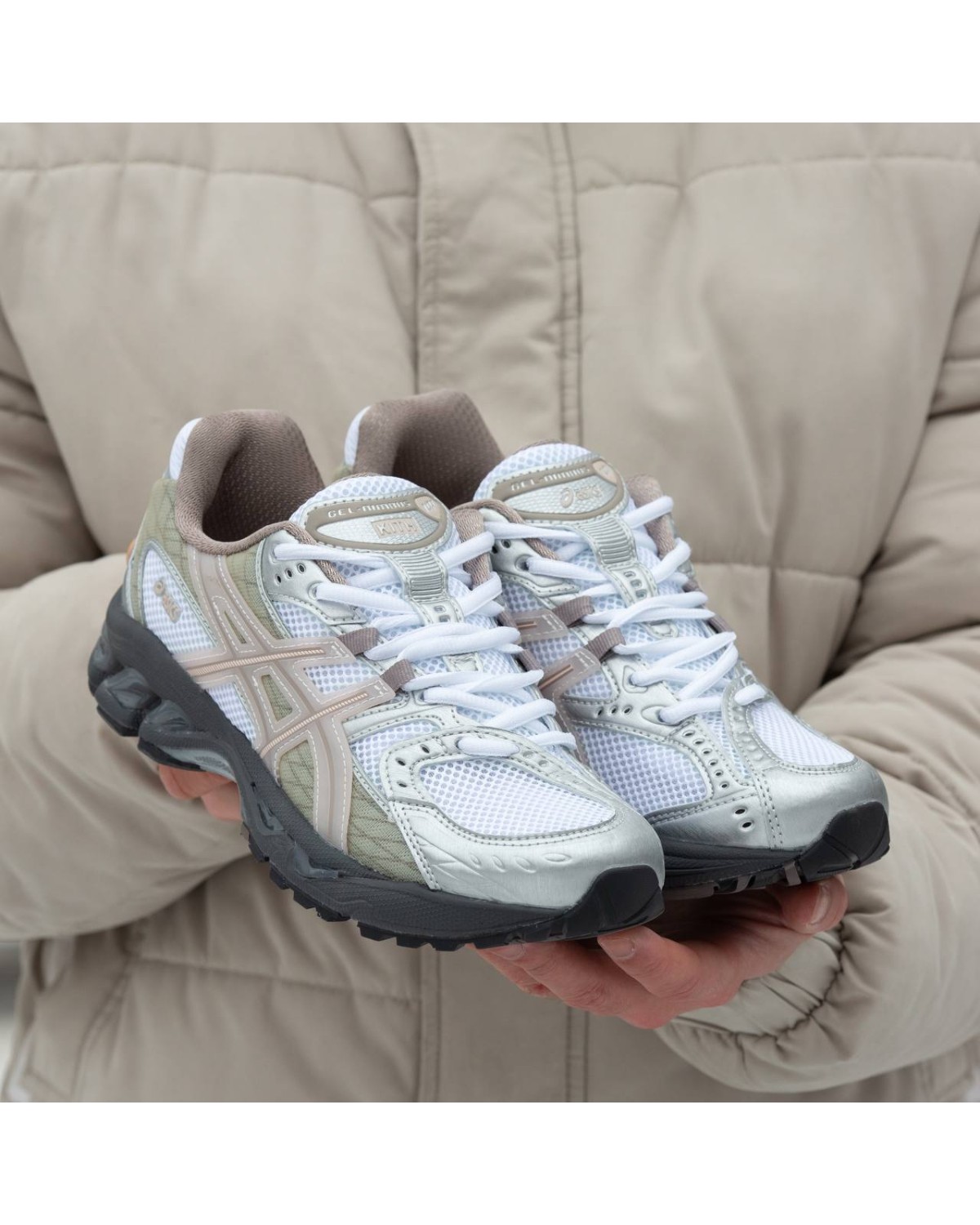 Asics Gel Nimbus 10.1 x Kith White Morganite