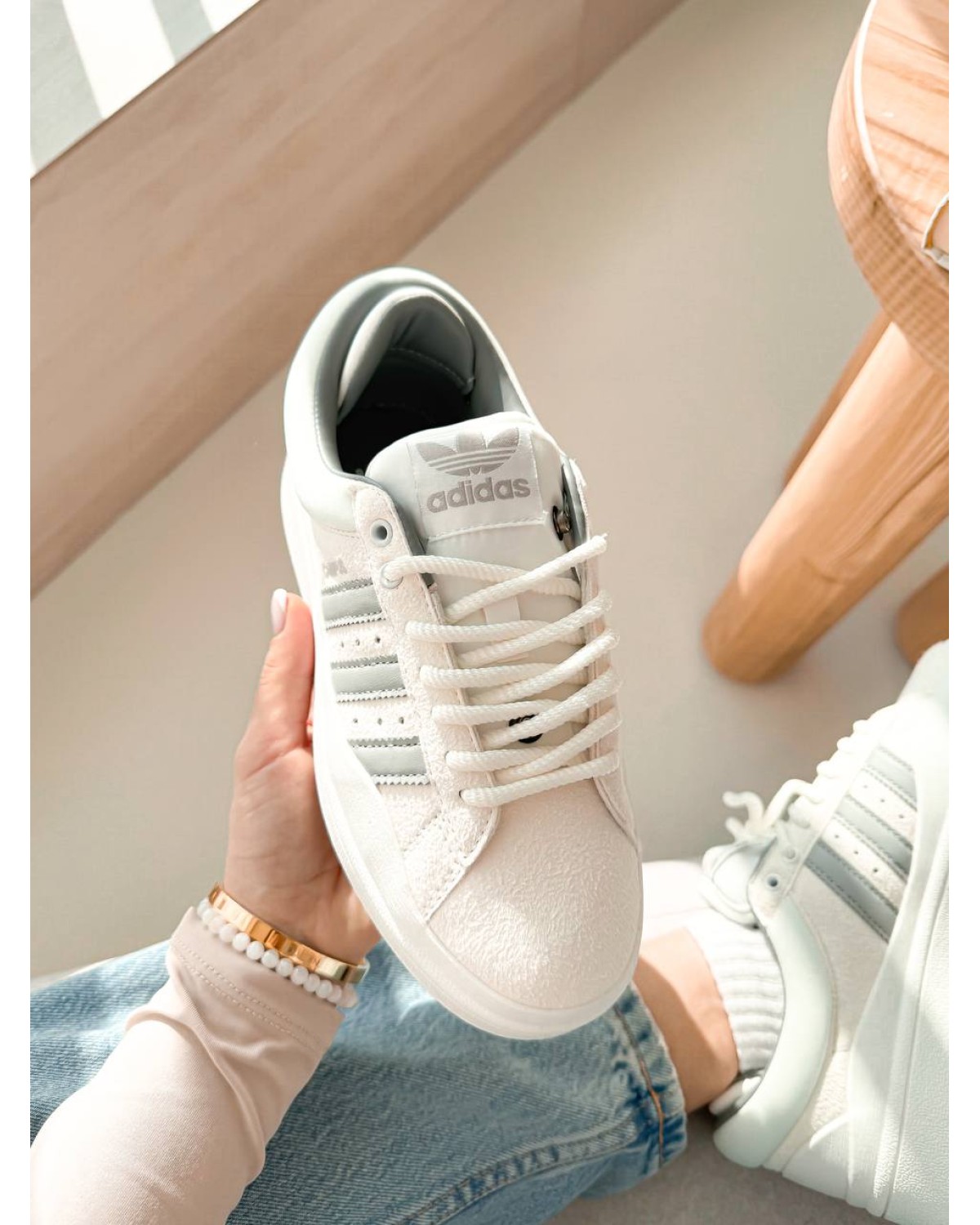 Adidas Campus x Bad Banny Beige/Grey