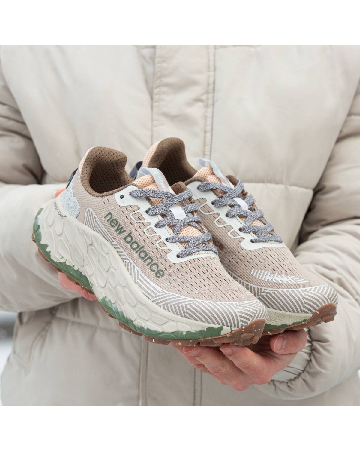 New Balance Trail v3 Beige Haki