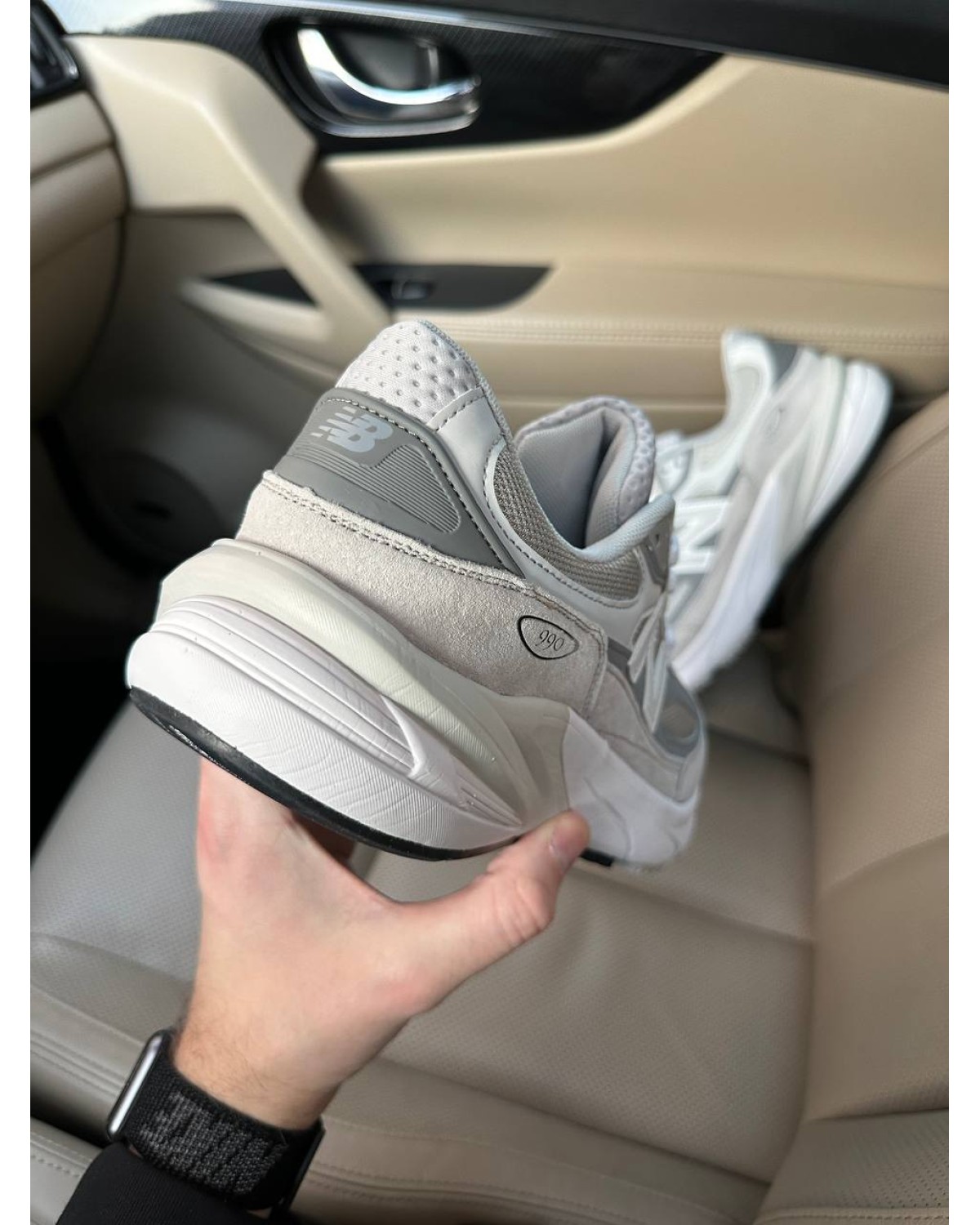 New Balance 990v6 Light Grey