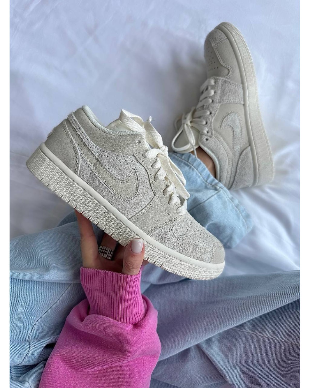 Nike Air Jordan 1 Low Craft Beige/Grey