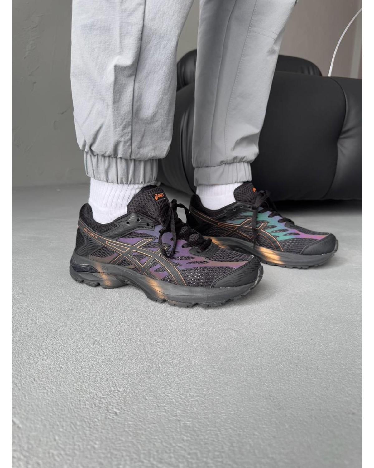 Asics Gel-Flux 4 Black/Orange